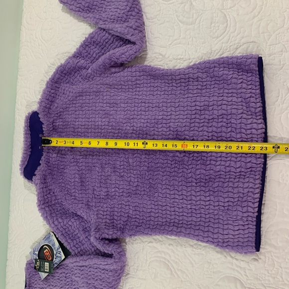 CB Sports Performance Fleece Jacket Zip Up Women's Size Small Soft Purple NWT. - Picture 8 of 10